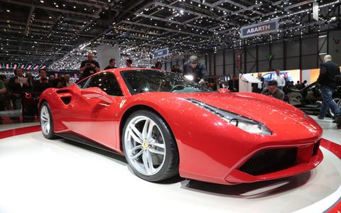 The 488 GTB will reportedly top speeds of 205 mph.