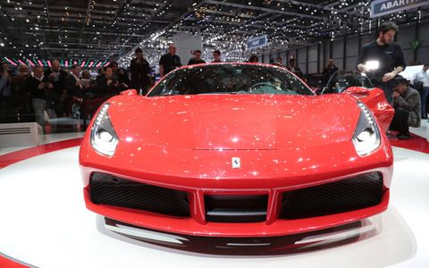 The 488 GTB will reportedly top speeds of 205 mph.