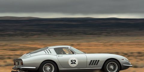 The 27th running of the Copperstate 1000 featured vintage cars all the way up to 1973. It runs all over the most beautiful parts of Arizona. Here's a 1967 Ferrari 275 GTB Series II Alloy.