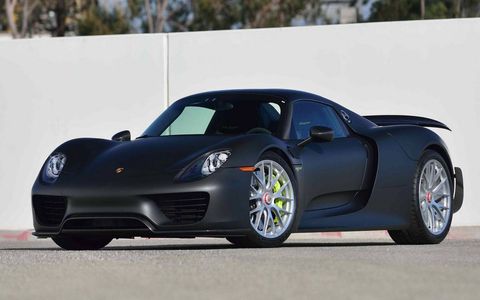 This 918 has the Weissach package that takes off some weight, adds magnesium wheels and some aero aids, and charges you $84,000 for the privilege.