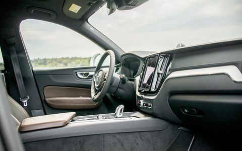 The interior of the XC60 is ergonomic, modern and very comfortable.
