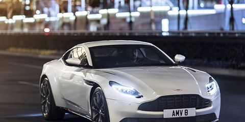 The DB11 will gain a V8 option in the U.S., going on sale by the end of the year with a starting price just under $200,000.