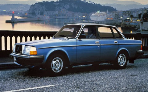 the diesel  volvo 240 was much more popular in other markets