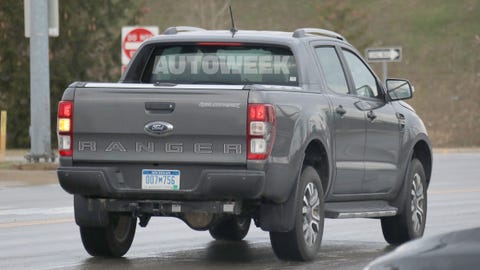 Gallery 2019 Ford Ranger Wildtrak Pickup Spied Testing With Upcoming Ranger Raptor