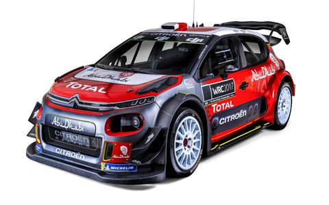 Teams of the World Rally Championship unveiled their 2018 liveries at the Autosport International Show in Birmingham, U.K. on Thursday.
