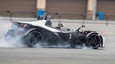 We tested the KTM X-Bow Comp R at Sonoma Raceway in California.
