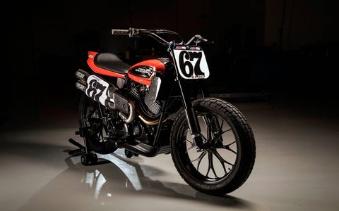 Harley Davidson replaces the legendary XR750 race bike with the new XG750R.