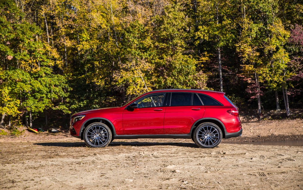 Compared the outgoing GLK, this Cardinal Red GLC is one sleek machine.