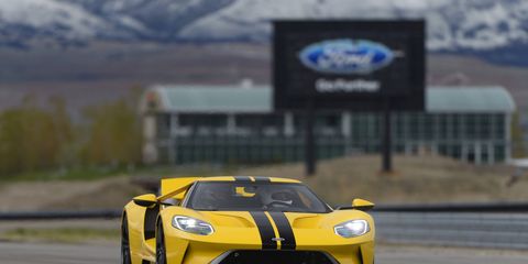 The Ford GT is a fabulous on-track performer, using all of its 647 hp, with steering, suspension and brakes to match. There are still 250 available, with orders for those being taken early next year. Price is $450,000 apiece.