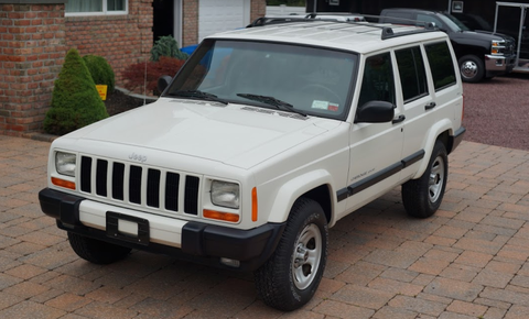 The 17-year-old Jeep Cherokee XJ John Sharkey found has only 4,400 miles and, aside from some dust, looks like it just rolled off the assembly line.