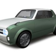 The retro-styled concept will be shown at the end of the month at Tokyo motor show.
