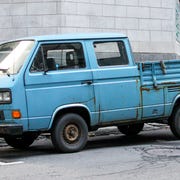 We spotted this rare VW on the streets of Montreal.
