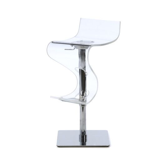 Clear acrylic swivel bar stools hot sale