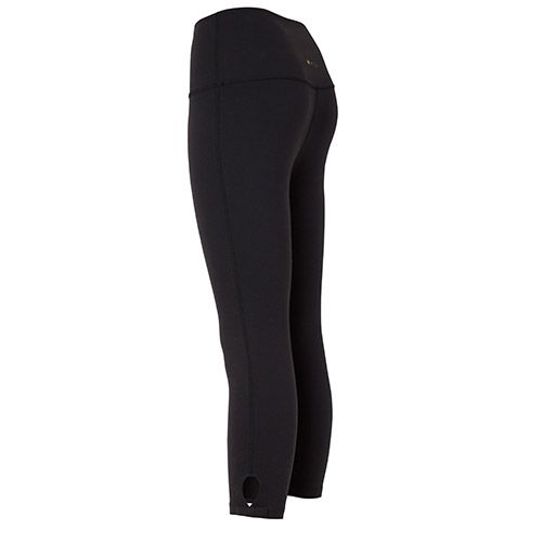 Beyond Yoga Kate Spade New York Leaf Bow Capri Leggings ($110) ❤ liked on  Polyvore featuring pants, leggings, bow …
