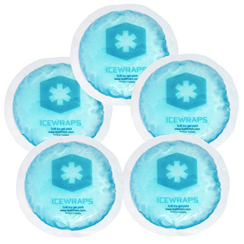 Round Gel Pack Reusable Hot or Cold Ice Pack - IceWraps