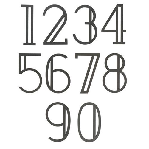 cool number fonts