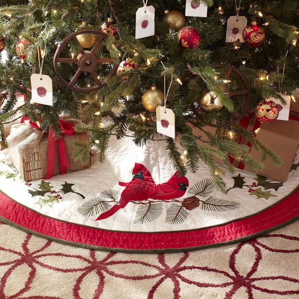 Holiday lane tree top skirts