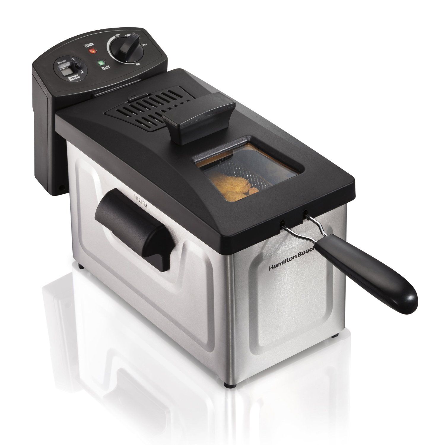 Presto DualDaddy Electric Deep Fryer - Gray 