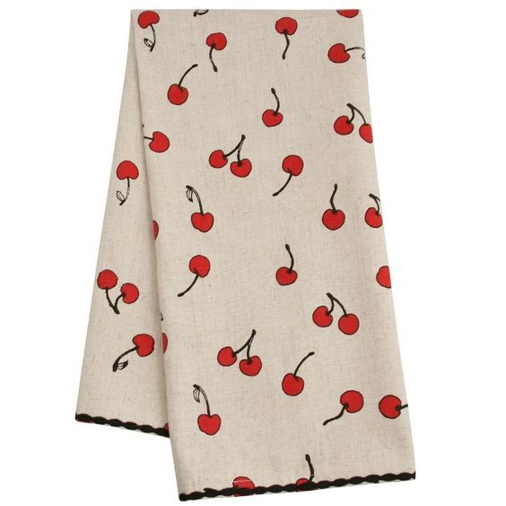  Kate Spade New York Cherry Dot Kitchen Towel, Oven