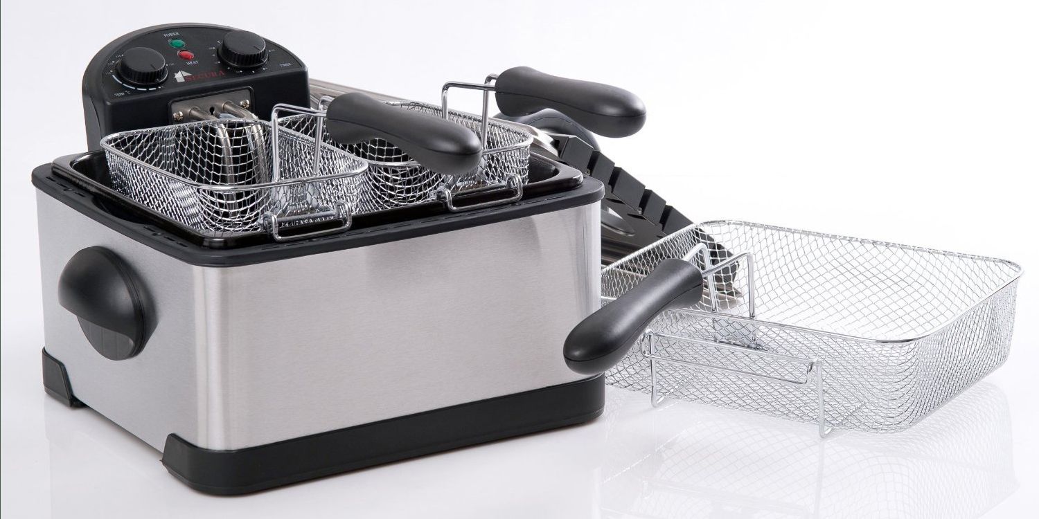 Hamilton Beach Triple-Basket Deep Fryer