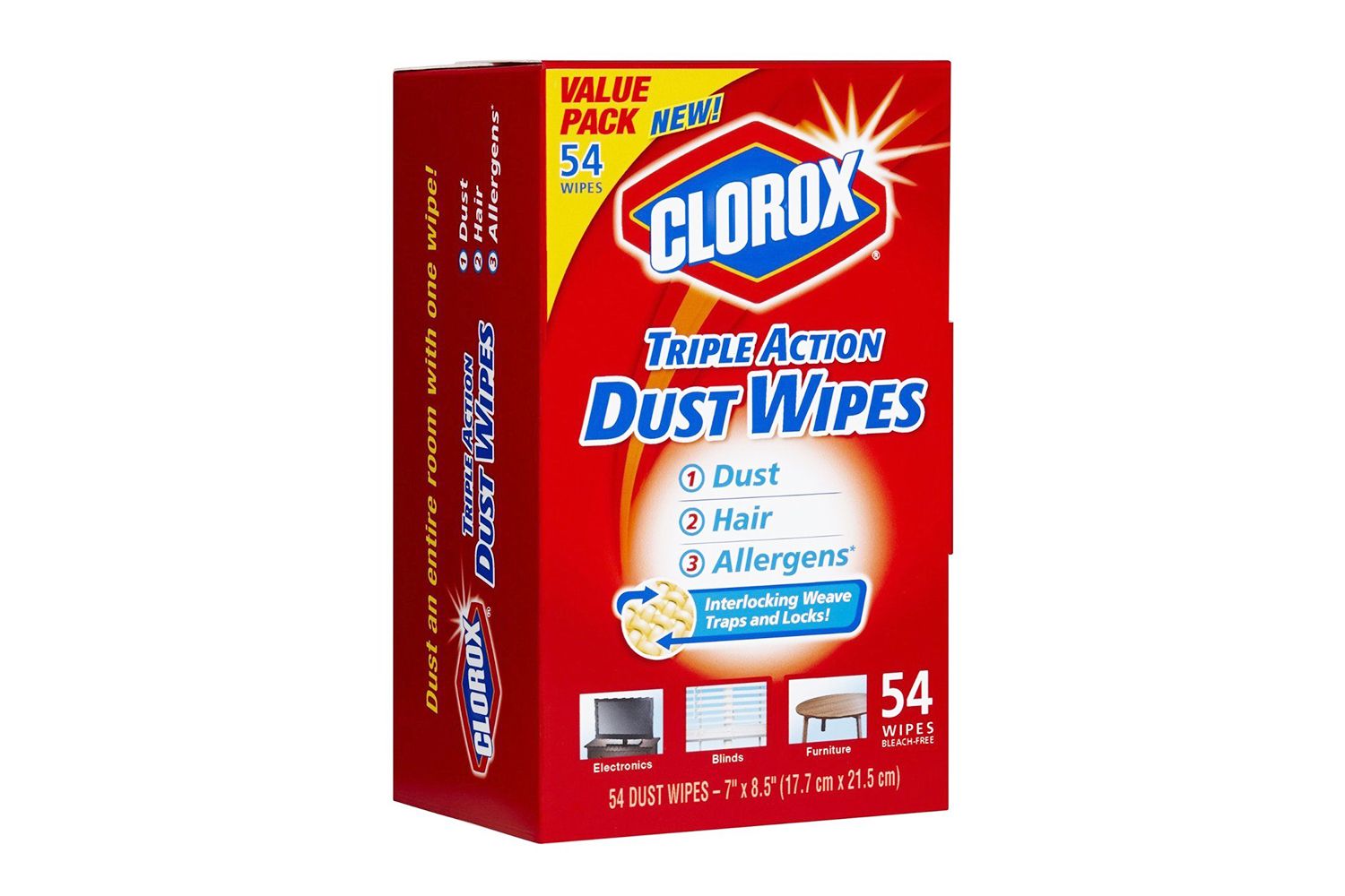.com: Clorox Triple Action Dust Wipes - 20 Count, Pack of 2