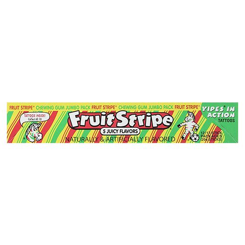 Fruit Stripe Gum History FAQ Commercials  Snack History