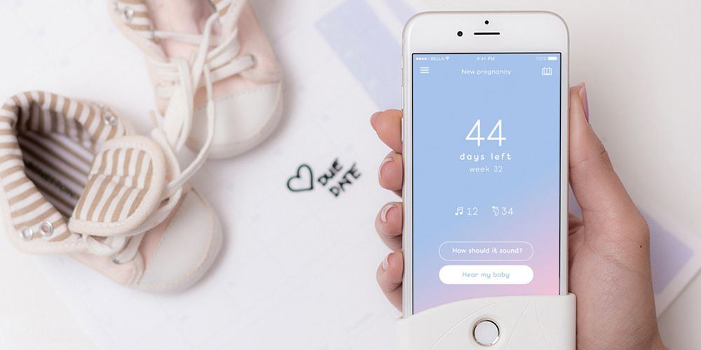 Monitor to hear baby deals heartbeat