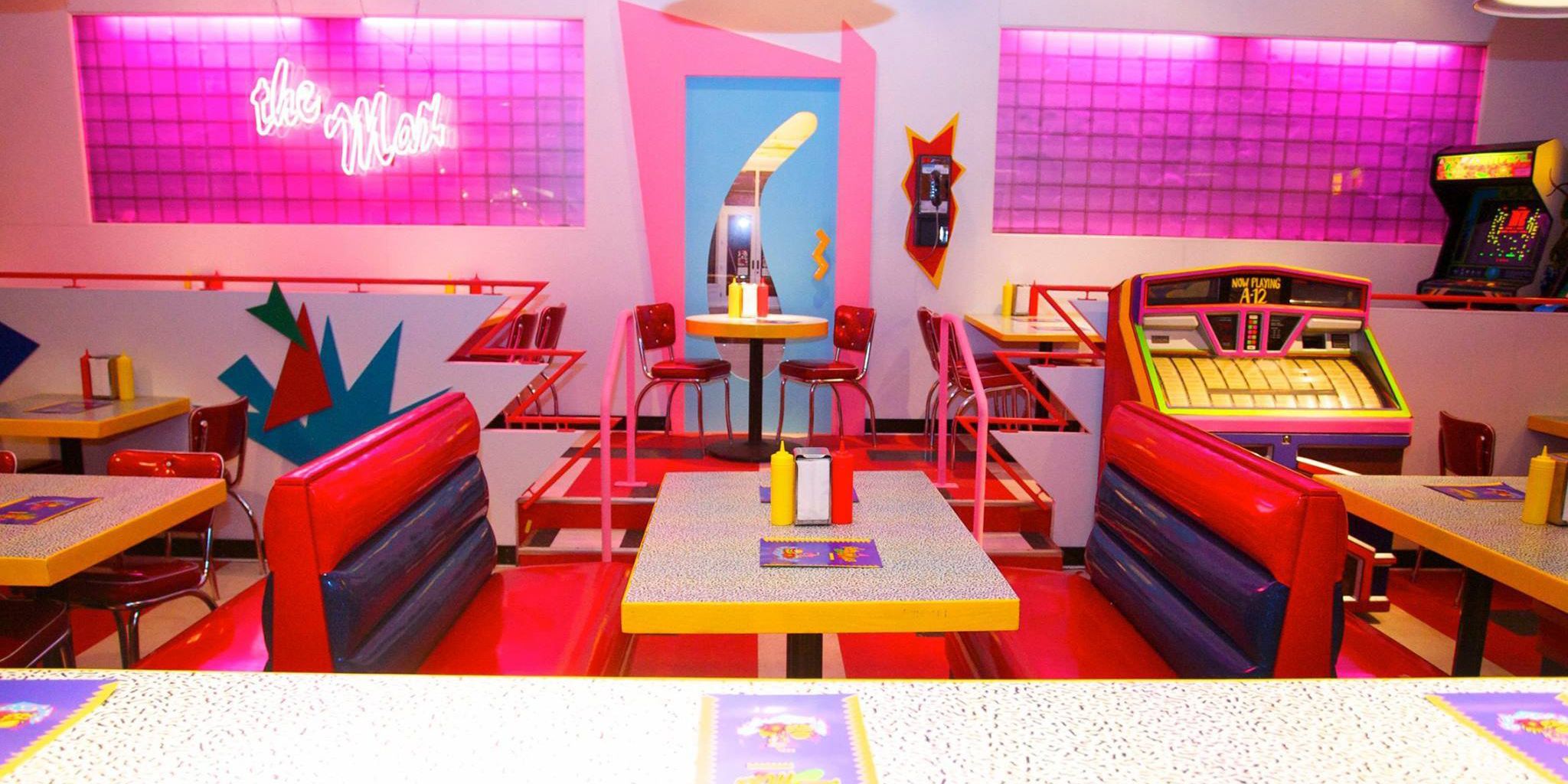 Saved by the Bell Diner in LA Saved by the Max Restaurant