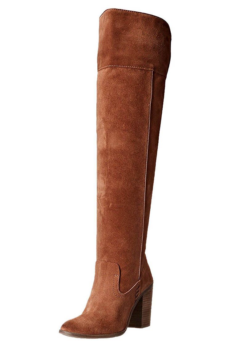 Madolee over best sale the knee boot