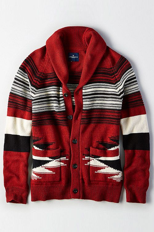 Southwestern cardigan sale mens