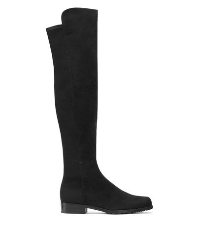 10 Best Black Suede Boots in Fall 2018 - Black Suede Booties and Knee Highs