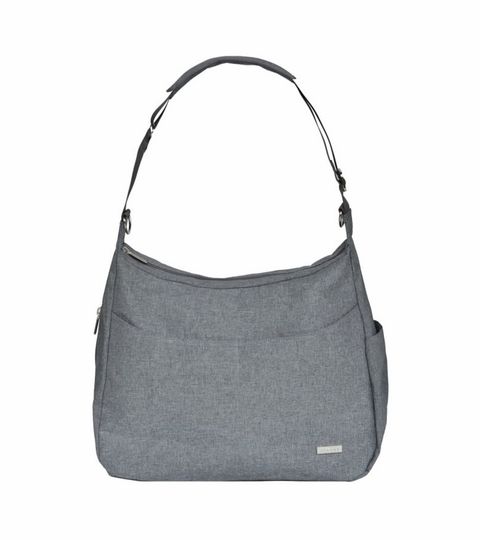 jj cole collection linden diaper bag in heather grey