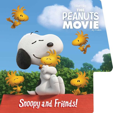 the peanuts movie snoopy and friends board book