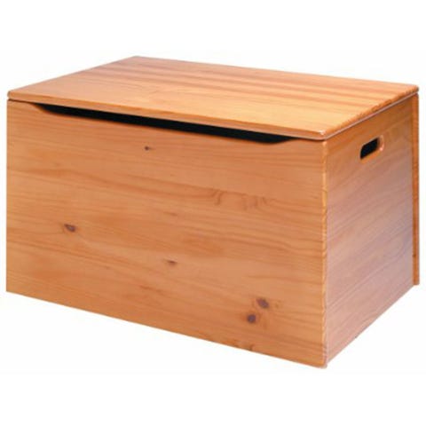 oak effect toy storage