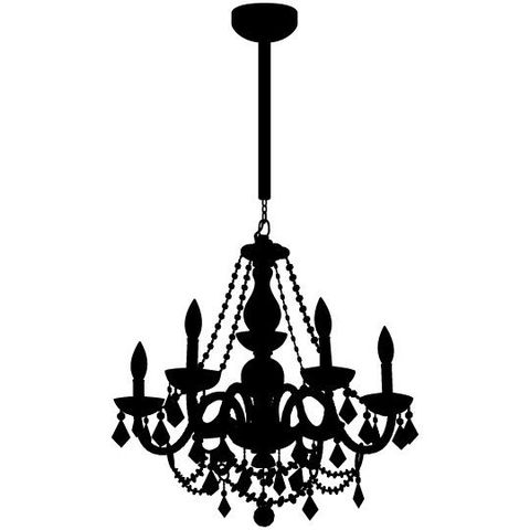 dormify chain chandelier decal