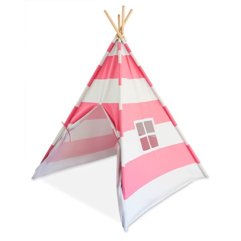 9 Best Kids Tee Tents Of 2018 Totally Cool Play Tees For Tiny Hideaways Kids Tee Tent Bubblegum Pink Stripe