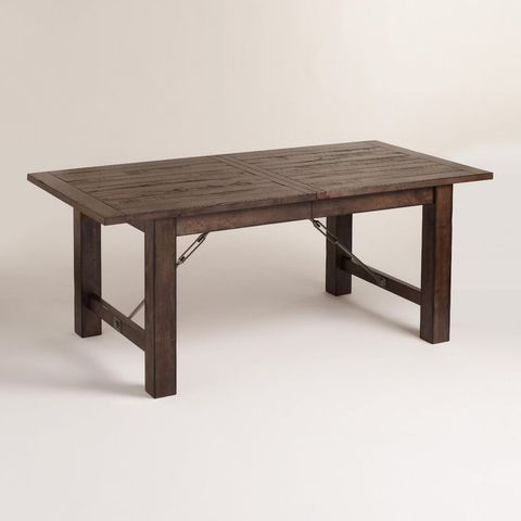 world market wood garner extension dining table