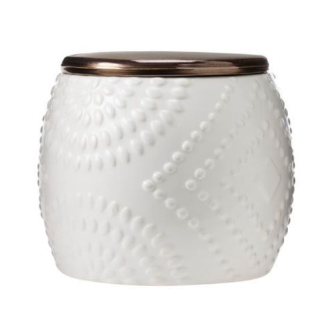 MATCH Modern Convivio Base White Ceramic Cookie Jar