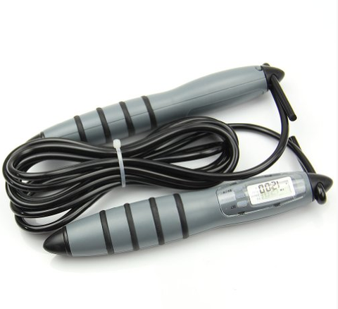 Estone Digital LCD Display Jump Skipping Rope Calorie Counter Timer 3M Gym Fitness
