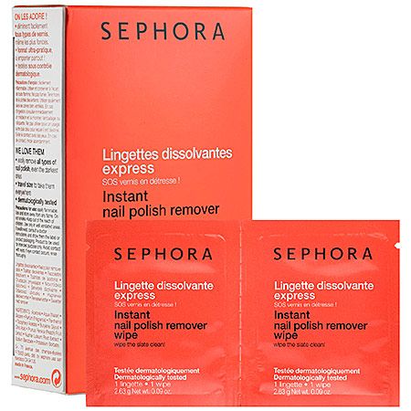SEPHORA COLLECTION Instant Nail Polish Remover Wipes