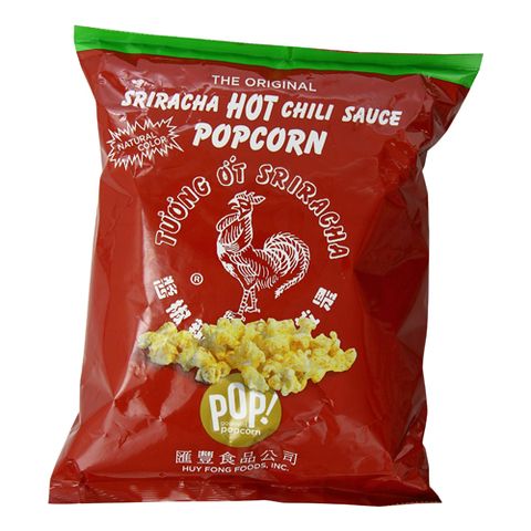 Huy Fong Sriracha Hot Chilia Sauce Popcorn