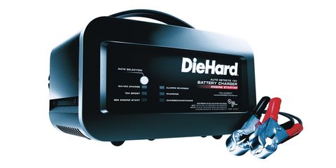 diehard car battery charger with start function