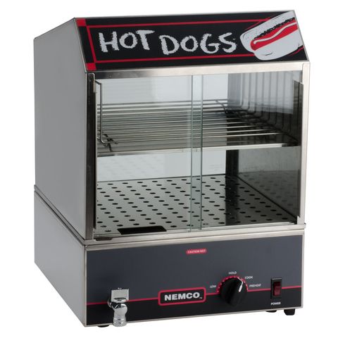 Nemco Countertop Hot Dog Steamer