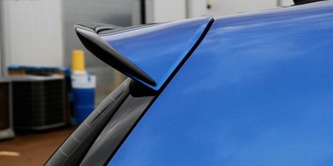 RL Carbon volkswagen mk6 golf GTI roof spoiler wing