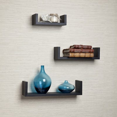 14 Best Floating Wall Shelves In 2018 Chic Mounted Varick Gallery Hendricks Shelf Set