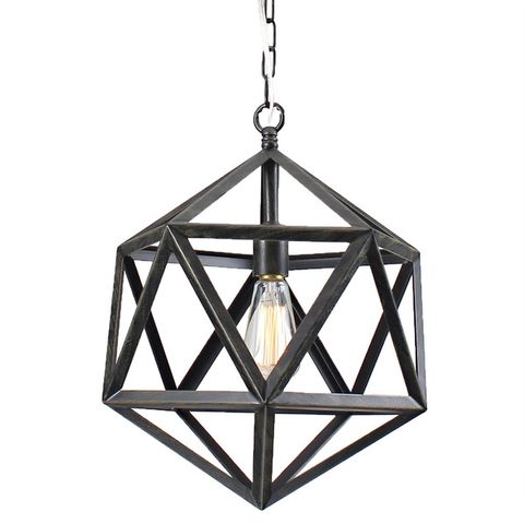 overstock lighting store multangular iron chandelier