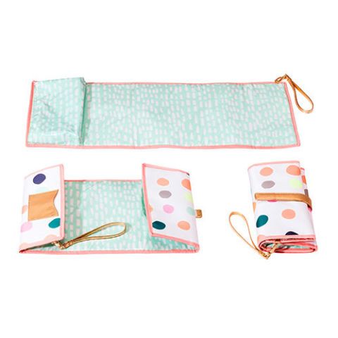 diaper clutch with changing pad