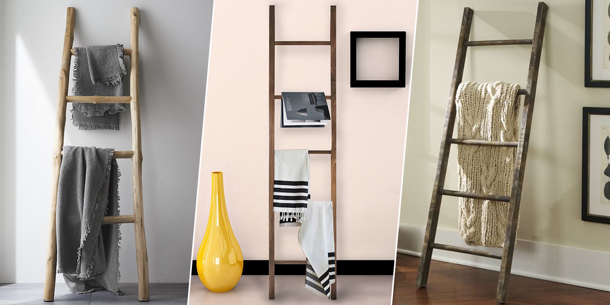 2018's Best Blanket Ladders for Throws - Display Blankets on Decorative  Ladders