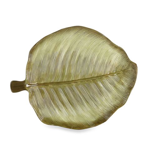 bedbathbeyond palm leaf charger