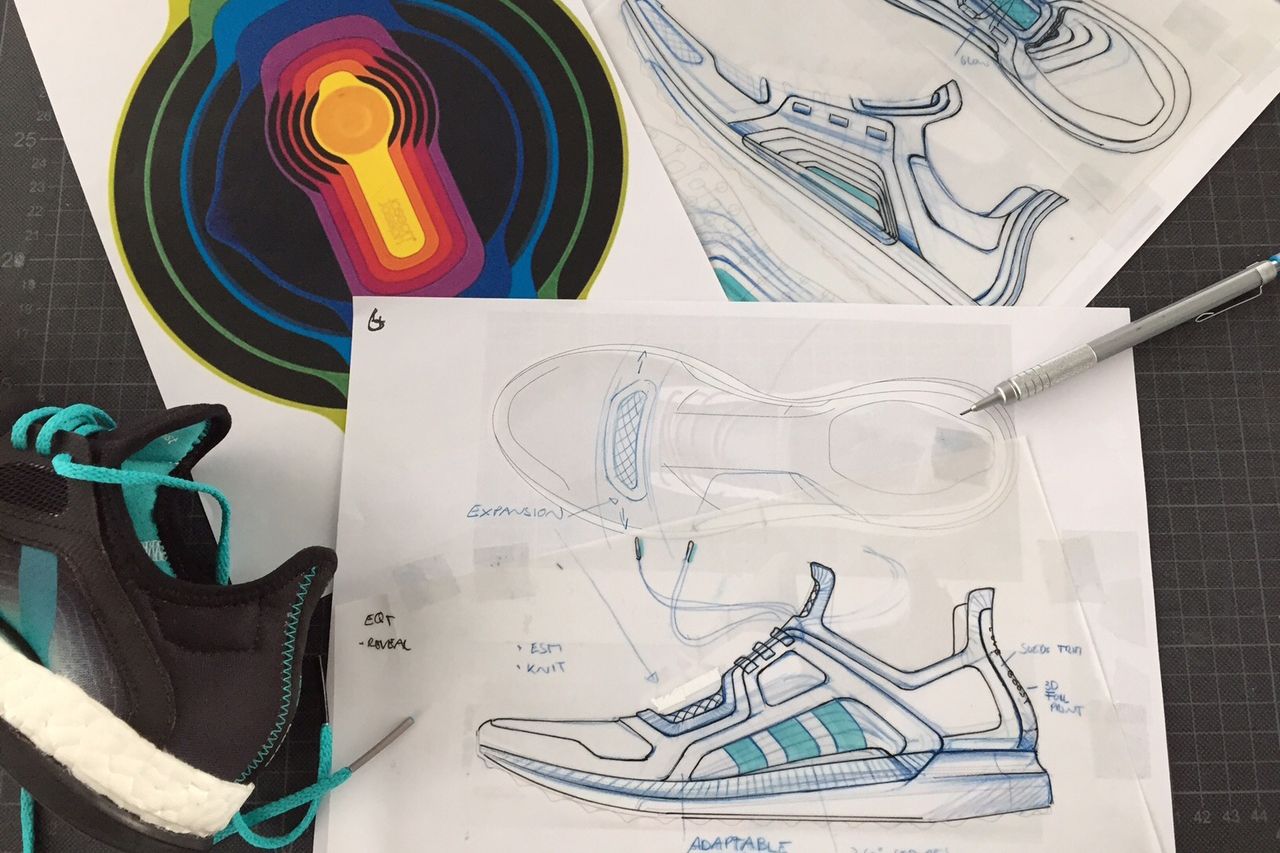 How To Draw The Adidas Ultra Boost Hyperlapse  YouTube
